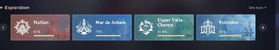 Game account sale Genshin Impact